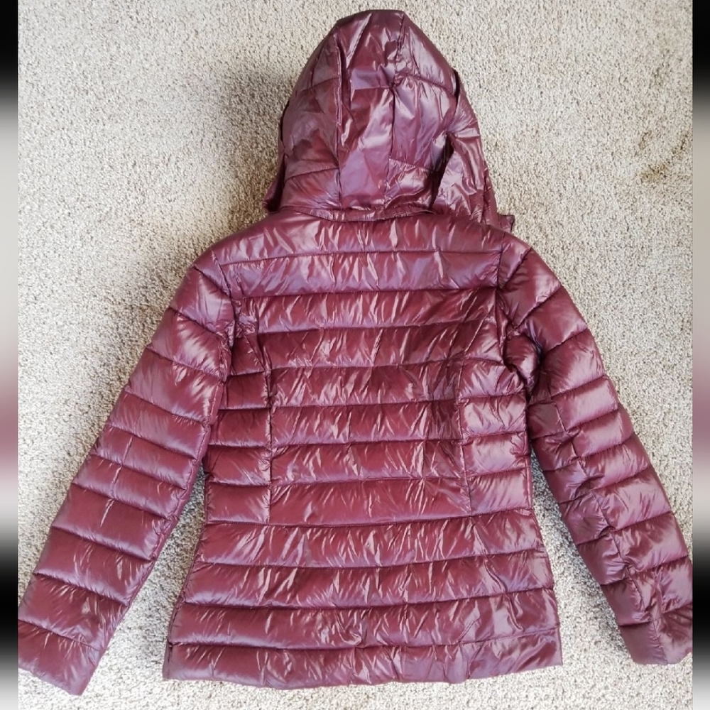Maroon Calvin Klein Packable Down Jacket - image 2